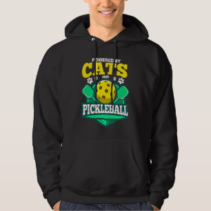 Pickleball Cat Pickleball Pickleball Player Hoodie