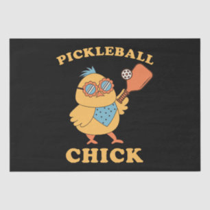Pickleball Chick - retro Tissue Paper