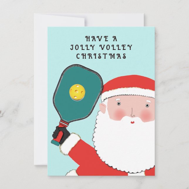 Pickleball Christmas Cards (Front)