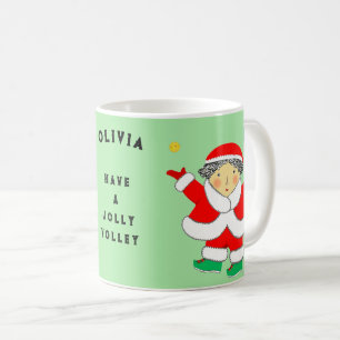 Pickleball Christmas Coffee Mug