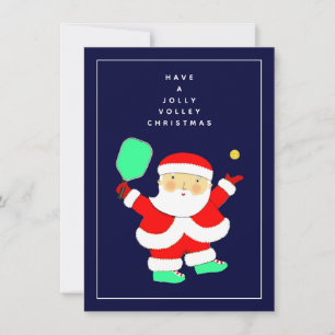 Pickleball Christmas Holiday Cards