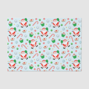 Pickleball Christmas Holiday Gift Tissue Paper