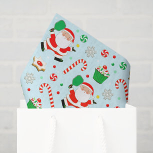 Pickleball Christmas Holiday Gift Tissue Paper