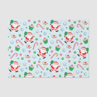 Pickleball Christmas Holiday Tissue Paper