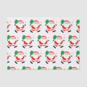 Pickleball Christmas Holiday Tissue Paper
