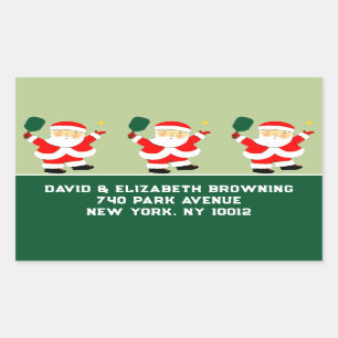 Pickleball Christmas Labels