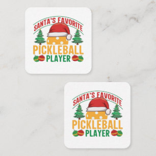 Pickleball Christmas  Loyalty Card