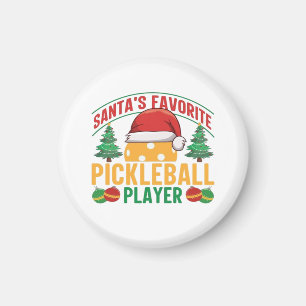 Pickleball Christmas  Magnet