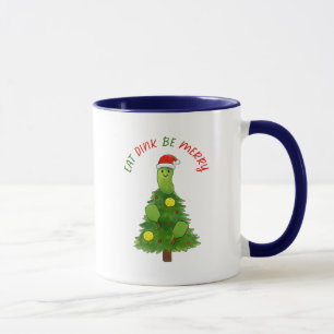 Pickleball Christmas Mug
