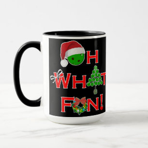 Pickleball Christmas Oh What Fun  Mug