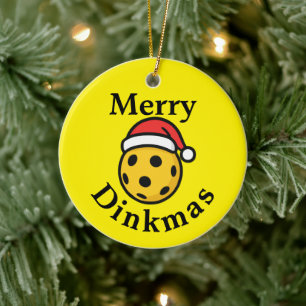 Pickleball Christmas Ornaments 