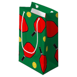Pickleball Christmas Small Gift Bag