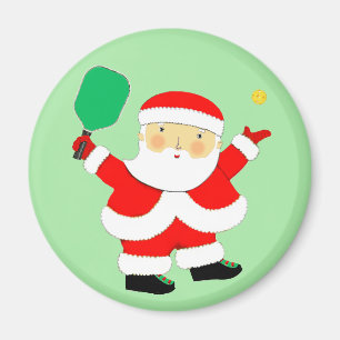 Pickleball Christmas Stocking Stuffer Magnet