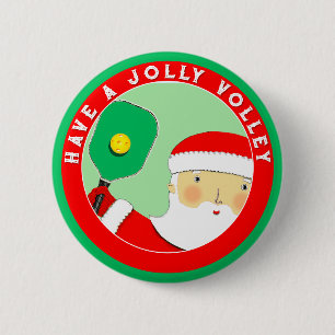 Pickleball Christmas Stocking Stuffers Button