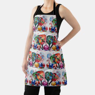Pickleball Christmas themed Apron