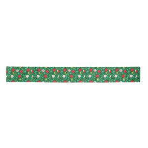 Pickleball  Christmas themed Satin Ribbon
