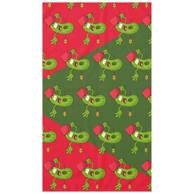 Pickleball Christmas themed  Tablecloth (Front)