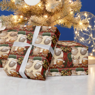 Pickleball Christmas themed Wrapping Paper