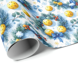 Pickleball Christmas themed Wrapping Paper