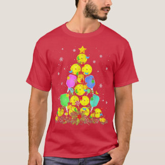 Pickleball Christmas Tree  T-Shirt