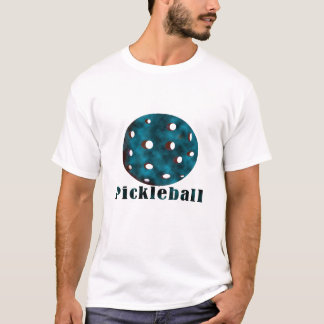pickleball clouded blue text n ball .png T-Shirt