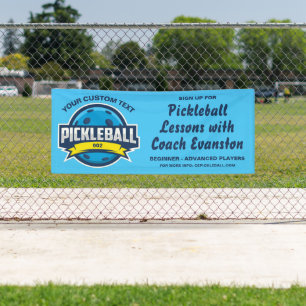 Pickleball Club, Coach, Pickleball Lessons Clinic  Banner