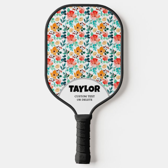 Pickleball Club Pickleball Paddle & Ball Custom (Back)