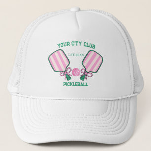 Pickleball Club Team Player Custom Pickle Gift Tru Trucker Hat