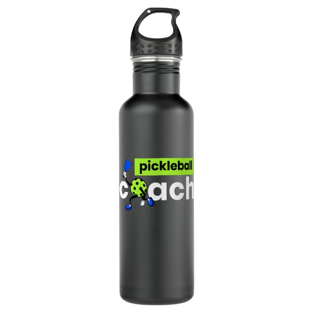 Pickleball Coach Player 710 Ml Water Bottle (Front)