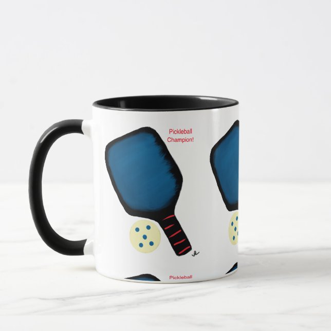 Pickleball coffee mug (Left)