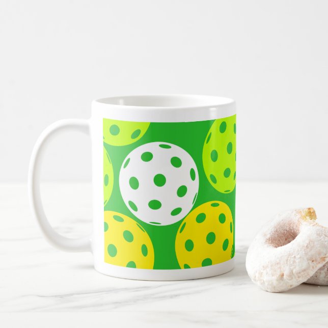 Pickleball Coffee Mug (With Donut)