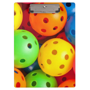 Pickleball Colourful Clipboard