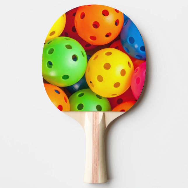 Pickleball Colourful Ping Pong Paddle (Front)