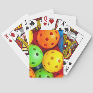 Pickleball Colourful Playing Cards
