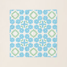 Pickleball Cool Burst Geometric Sport Pattern