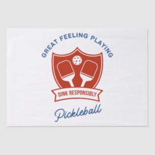 Pickleball cool design to wear tissue paper