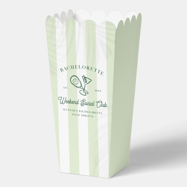 Pickleball Country Club | Bachelorette Favour Box (Front)