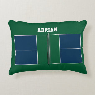 Pickleball Court Personalised Decorative Cushion