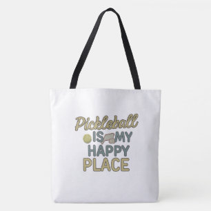 Pickleball Crew Tote Bag – Pickleball Player Shoul