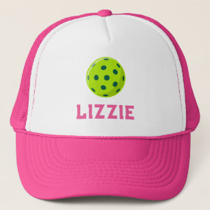Pickleball Custom Name, Text, Monogram DIY Trucker Hat