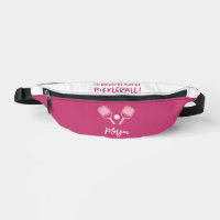 Pickleball Cute Cusomizable Name Pink Girly Sports