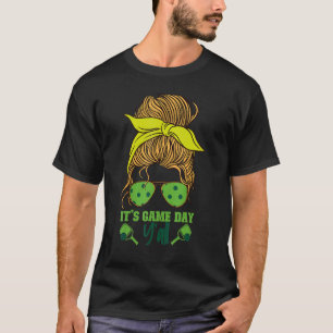 Pickleball Cute Girl Ladies Sunglasses It's Gameda T-Shirt