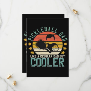 Pickleball Dad Like A Regular Dad But Cooler Save The Date