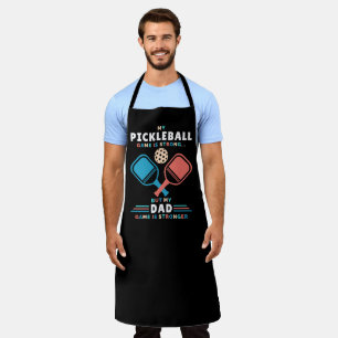 Pickleball Dad Stronger Dad Game Father Apron