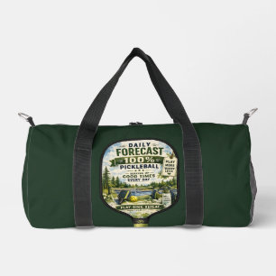 Pickleball Daily Forecast Duffle Bag