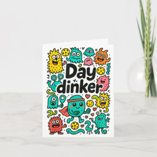 Pickleball day dinker  card