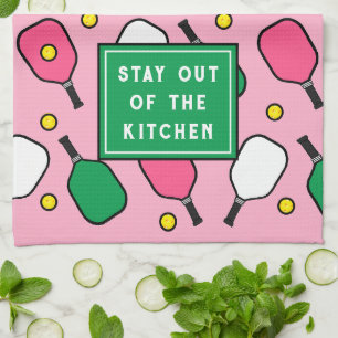 Pickleball Decor Tea Towel