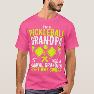 Pickleball Design For Men Grandpa Funny Pickleball T-Shirt