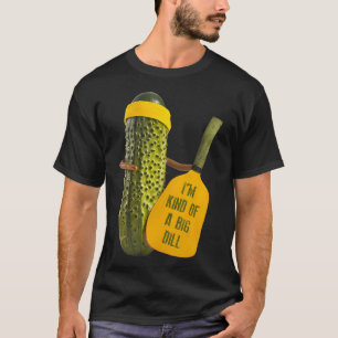 Pickleball Dill Pickle With Paddle Funny tband Bal T-Shirt