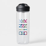 Pickleball Dink Player Gift Water Bottle<br><div class="desc">DINK! This water bottle says it all! This chic design featuring the word "dink" in blues,  greens and pinks celebrates the sport of pickleball. Makes a wonderful gift for the pickleball lover in your life. Part of a collection from Parcel Studios.</div>